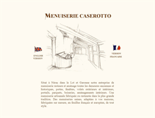 Tablet Screenshot of menuiserie-caserotto.fr